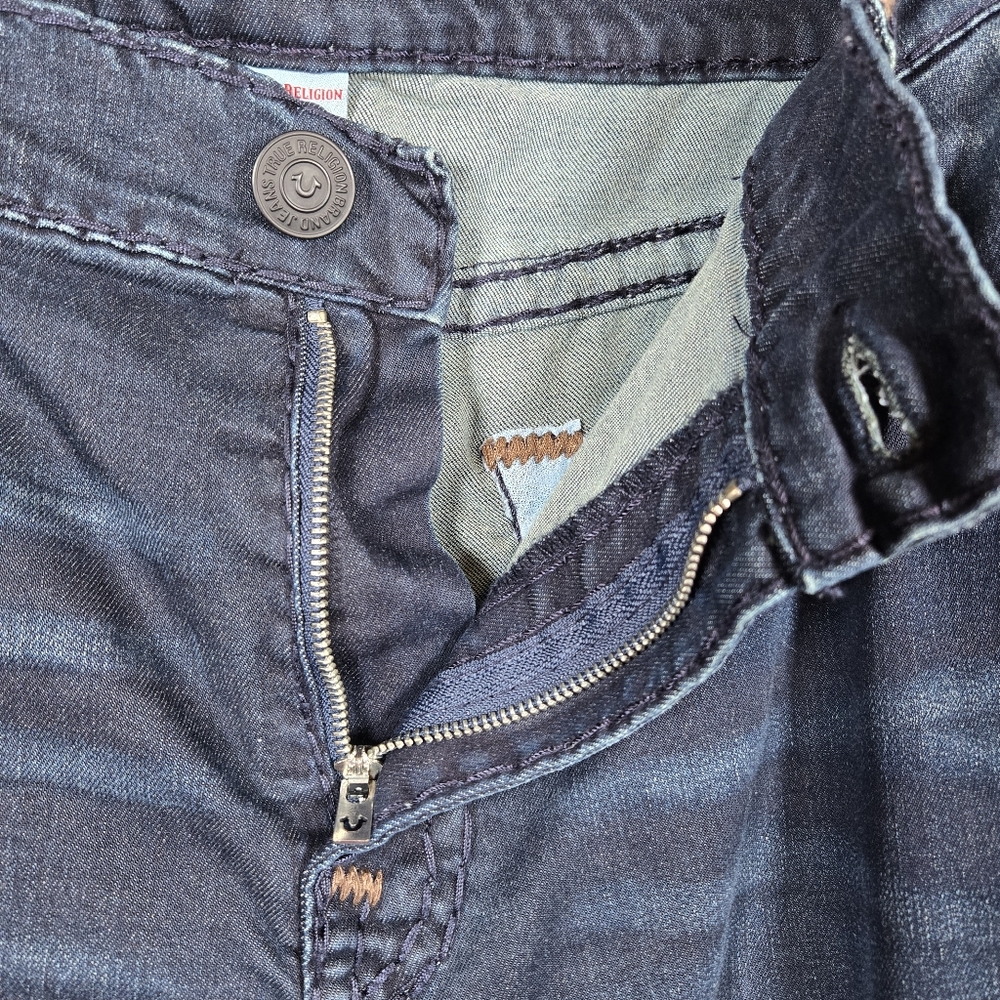 True Religion Dark Blue Skinny Jeans - Picture 6 of 16